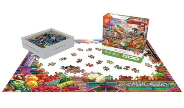 Eurographics jigsaw puzzle, Market Day, 500 pcs