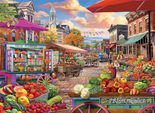 Eurographics jigsaw puzzle, Market Day, 500 pcs