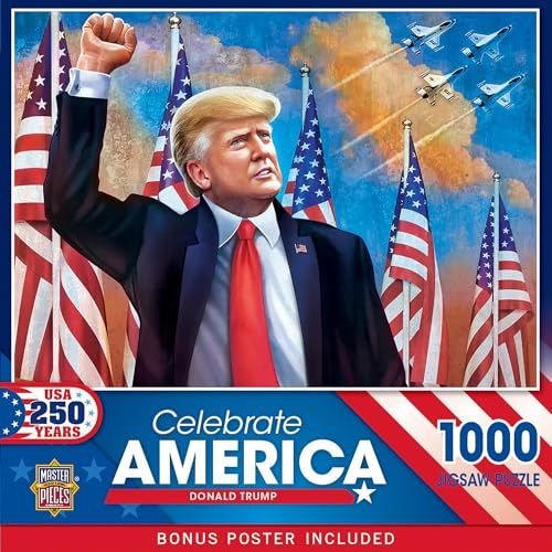 MasterPieces 1000 Piece Jigsaw Puzzle for Adults, Family, Or Youth - Celebrate America - 19.25"x26.75"