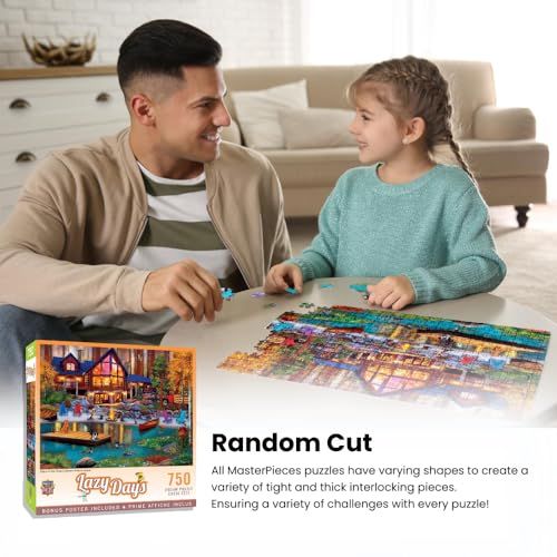 MasterPieces Lazy Days 750 Puzzles Collection - 750 Piece Jigsaw Puzzle