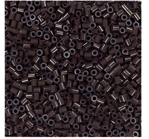 Perler 80-15262 Bulk Fuse Beads for Craft Activities 1000pcs, Cocoa Brown