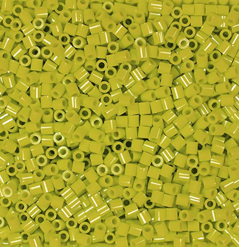 Perler 80-15259 Bulk Fuse Beads for Craft Activities 1000pcs, Slime Green