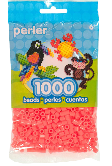Perler 80-19059 Bulk Fuse Beads for Craft Activities 1000pcs, Hot Cora – Perler  Bead Store