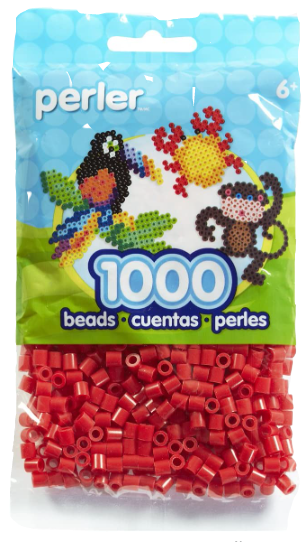 1000 Beads - Red