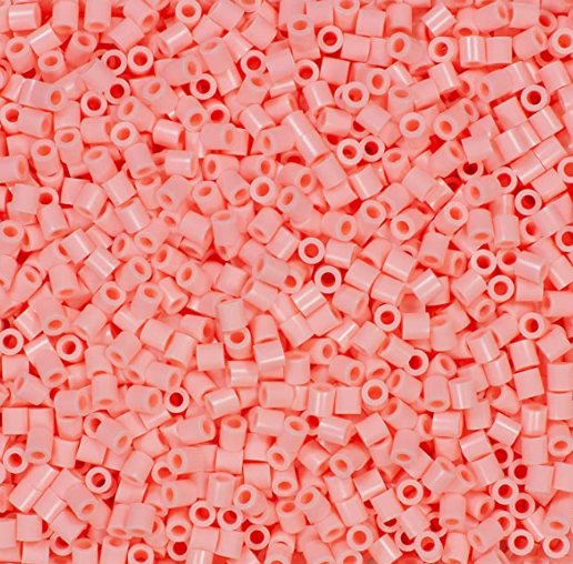 Perler 80-15203 Bulk Fuse Beads for Craft Activities 1000pcs, Flamingo Pink
