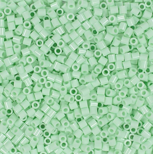 Perler 80-15240 Bulk Fuse Beads for Craft Activities 1000pcs, Mint Green