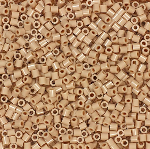 Perler 80-15205 Bulk Fuse Beads for Craft Activities 1000pcs, Fawn