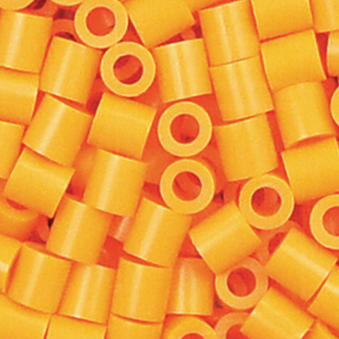 Perler 80-19057 Bulk Fuse Beads for Craft Activities 1000pcs, Cheddar