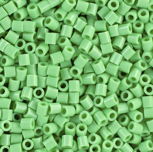 Perler 80-19053 Bulk Fuse Beads for Craft Activities 1000pcs, Pastel Green