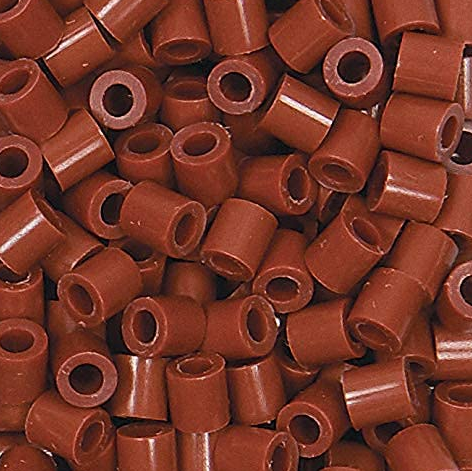 Perler 80-19020 Bulk Fuse Beads for Craft Activities 1000pcs, Rust