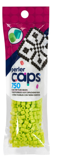Perler 80-16094 Solid-Top Cap Fuse Beads, 750pcs, Prickly Pear