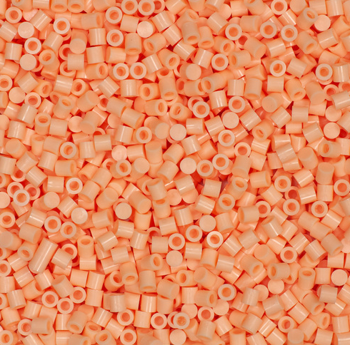 Perler 80-16108 Solid-Top Cap Fuse Beads, 750pcs, Sand