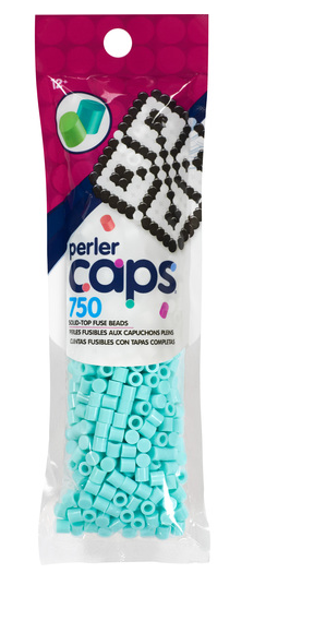 Perler 80-16100 Solid-Top Cap Fuse Beads, 750pcs, Toothpaste