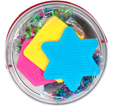 Perler 80-42970 Alphabet Activity Beads Large Bucket Kit, 8500pcs