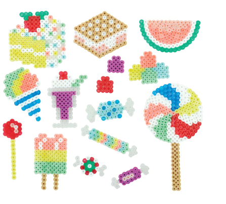 Perler 80-42882 Sweet Shoppe Activity Beads Small Bucket Kit, 5000pcs