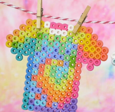 Perler 80-42965 Tie Dye Beads Small Bucket Kit, 5000pcs