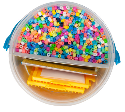 Perler 80-42965 Tie Dye Beads Small Bucket Kit, 5000pcs