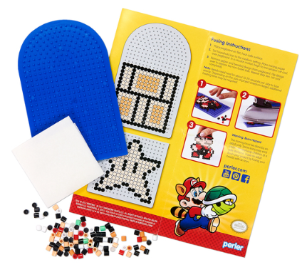 Perler 80-42947 Super Mario Bros. 3 ! Activity Beads Small Bucket Kit, 5000pcs