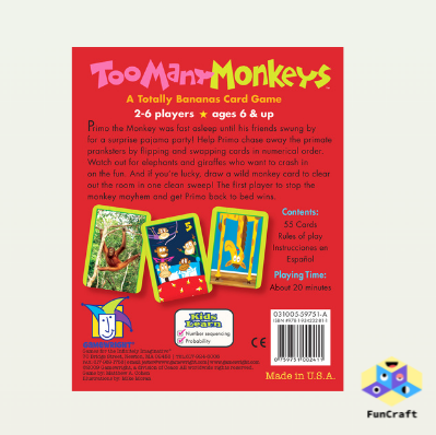 Gamewright #241 Too Many Monkeys™