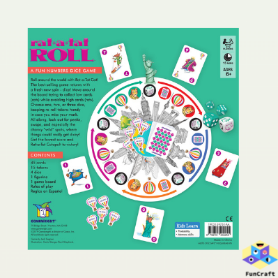 Gamewright #425 Rat-a-Tat Roll™