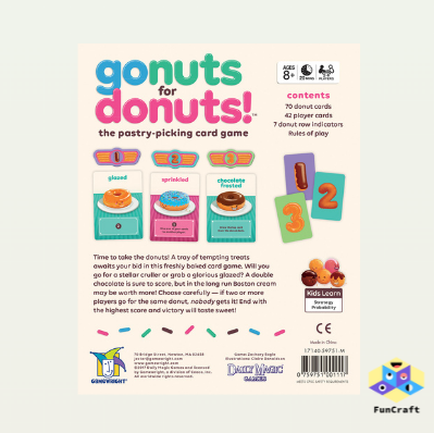 Gamewright #111 Go Nuts For Donuts!™