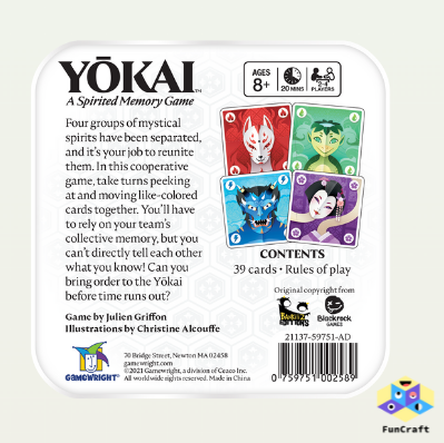 Gamewright #258D Yōkai™