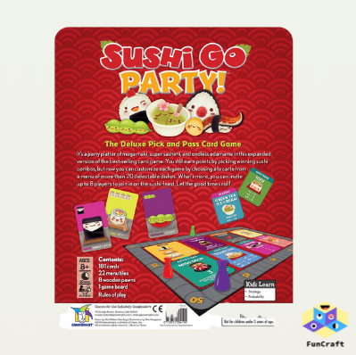 Gamewright #419 Sushi Go Party!™