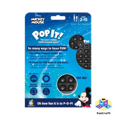 Gamewright #1901 Disney Pop It! - Mickey Mouse