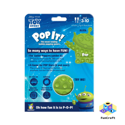 Gamewright #1905 Disney Pop It! - Alien