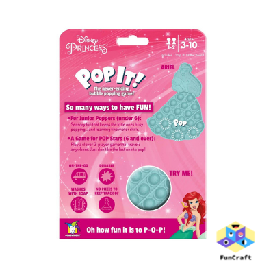 Gamewright #1903 Disney Pop It! - Ariel