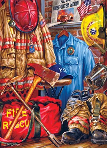 MasterPieces Hometown Heroes 1000 Puzzles Collection - 1000 Piece Jigsaw Puzzle