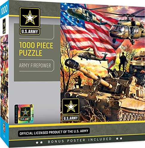 MasterPieces U.S. Army 1000 Puzzles Collection - 1000 Piece Jigsaw Puzzle