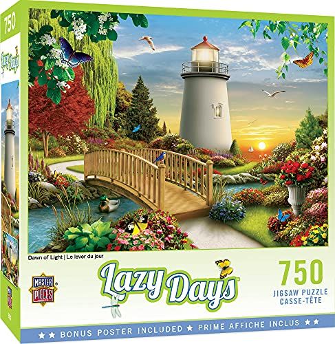 MasterPieces Lazy Days 750 Puzzles Collection - 750 Piece Jigsaw Puzzle