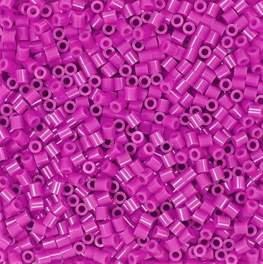 Perler Beads Fuse Beads for Crafts, 1000pcs, Multicolor Glitter, Small