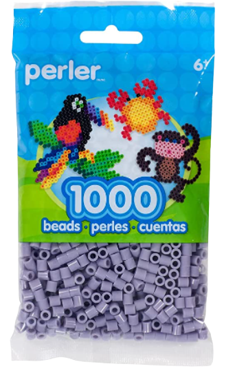 Perler 80-15251 Bulk Fuse Beads for Craft Activates 1000pcs, Thistle Purple