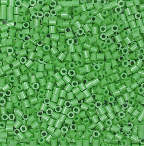 Perler 80-19080 Bulk Fuse Beads for Craft Activities 1000pcs, Bright Green