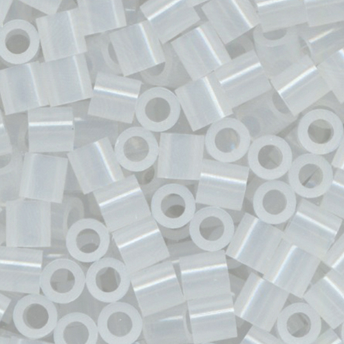 Perler 80-19019 Bulk Fuse Beads for Craft Activities 1000pcs, Clear