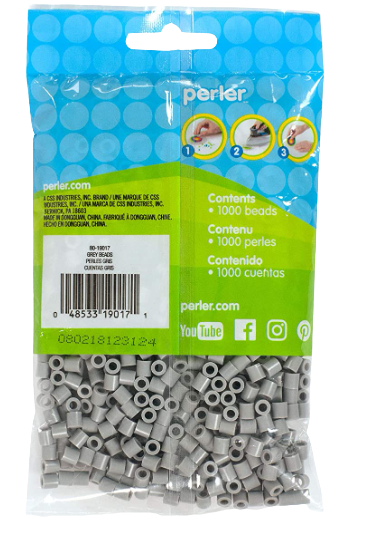 Dark Green Perler Beads 1000pc Bag