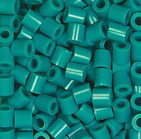 Perler 80-19091 Bulk Fuse Beads for Craft Activities 1000pcs, Parrot Green