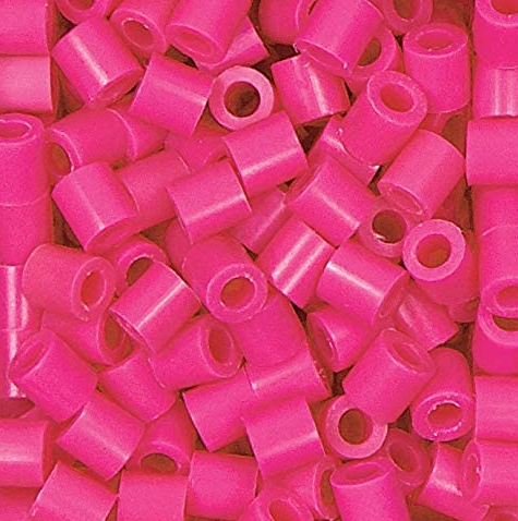 Perler 80-19083 Bulk Fuse Beads for Craft Activities 1000pcs, Pink