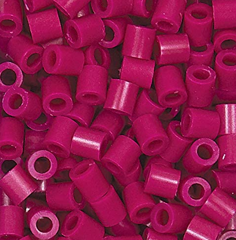 Perler 80-19088 Bulk Fuse Beads for Craft Activities 1000pcs, Raspberry Pink