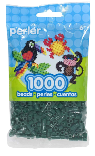 Perler 80-15247 Bulk Fuse Beads for Craft Activities 1000pcs, Forest