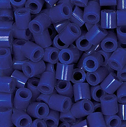 Perler 80-19008 Bulk Fuse Beads for Craft Activities 1000pcs, Dark Blue