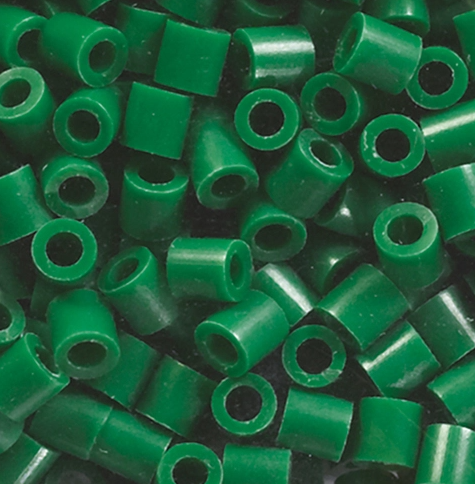 Perler 80-19010 Bulk Fuse Beads for Craft Activities 1000pcs, Dark Green