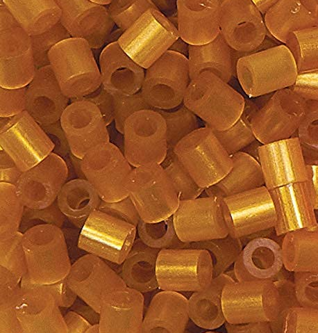 Perler 80-19085 Bulk Fuse Beads for Craft Activities 1000pcs, Gold Metallic