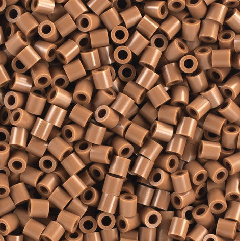 Perler 80-19021 Bulk Fuse Beads for Craft Activities 1000pcs, Light Brown