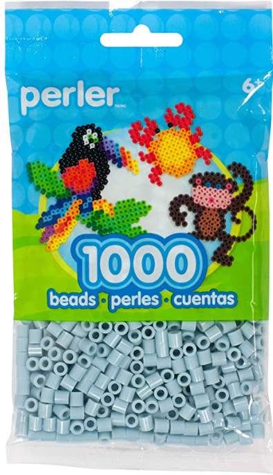 Perler 80-15215 Bulk Fuse Beads for Craft Activities 1000pcs, Mist