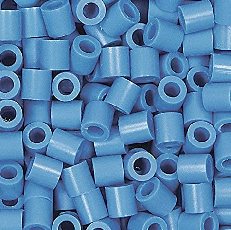 Perler 80-19052 Bulk Fuse Beads for Craft Activities 1000pcs, Pastel Blue