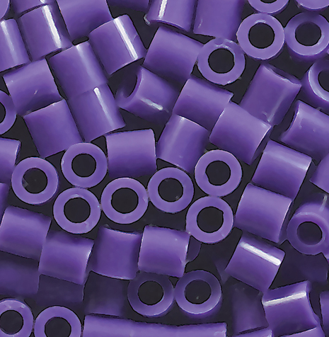Perler 80-19007 Bulk Fuse Beads for Craft Activities 1000pcs, Purple