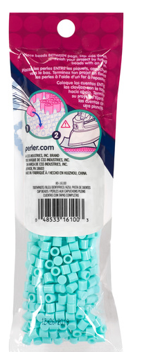 Perler 80-16100 Solid-Top Cap Fuse Beads, 750pcs, Toothpaste